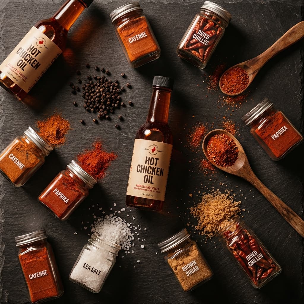 Nashville Hot Spices and Ingredients